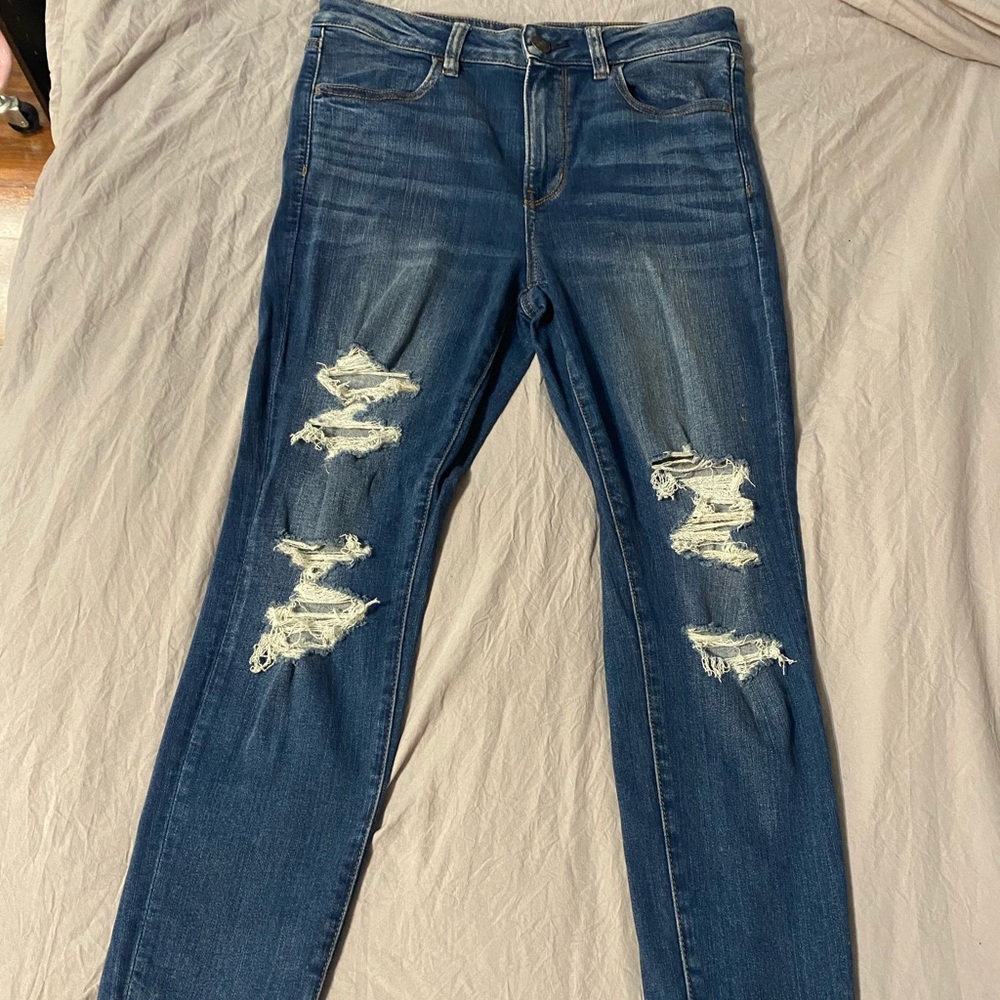 American Eagle size 12 Short Next Level Stretch Hi-Rise skinny Jegging